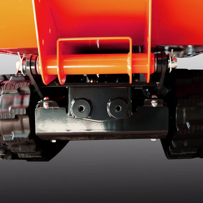 1100lbs Capacity 10HP Gas Powered Track Mini Dumper