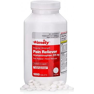 Timely Regular Strength Pain Relief - 325 Mg
