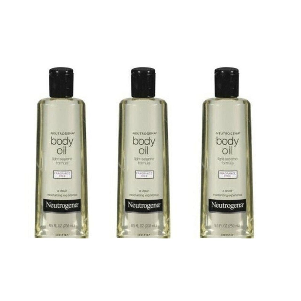 Neutrogena Body Oil Light Sesame Formula, Fragrance Free 8.5 Oz
