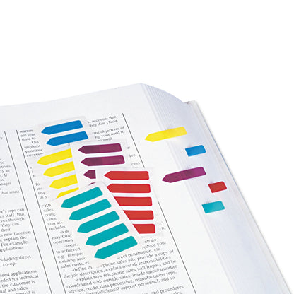 Redi-Tag Mini Arrow Page Flags, Blue/Mint/Purple/Red/Yellow, 154 Flags/Pack