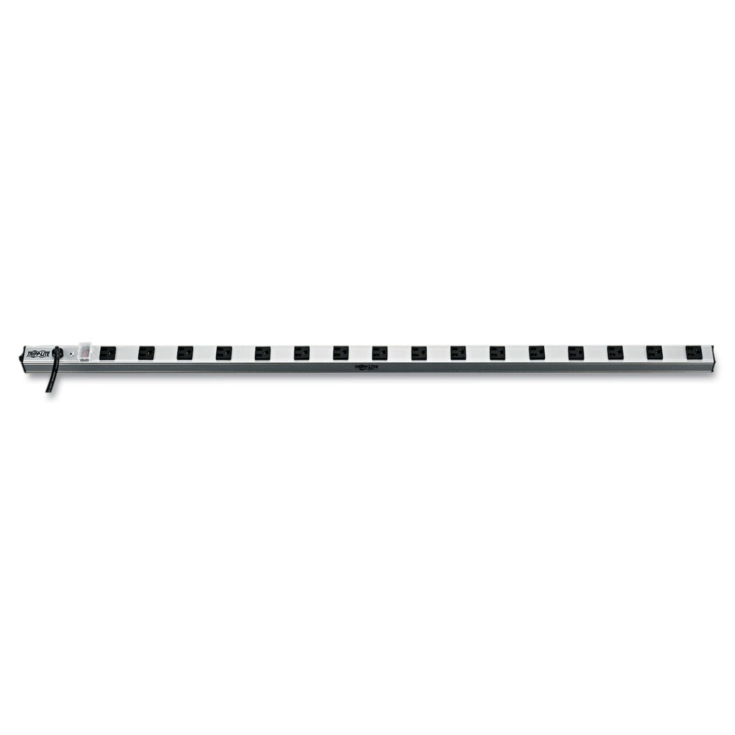 Tripp Lite Vertical Power Strip, 16 Outlets, 15 ft Cord, Silver