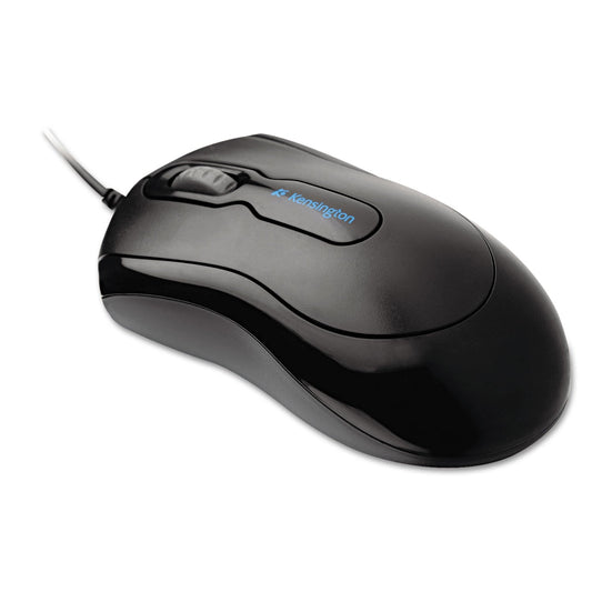 Kensington Mouse-In-A-Box Optical Mouse, USB 2.0, Left/Right Hand Use, Black