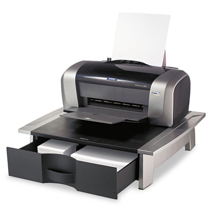 Fellowes Office Suites Printer/Machine Stand, 21.25 x 18.06 x 5.25, Black/Silver