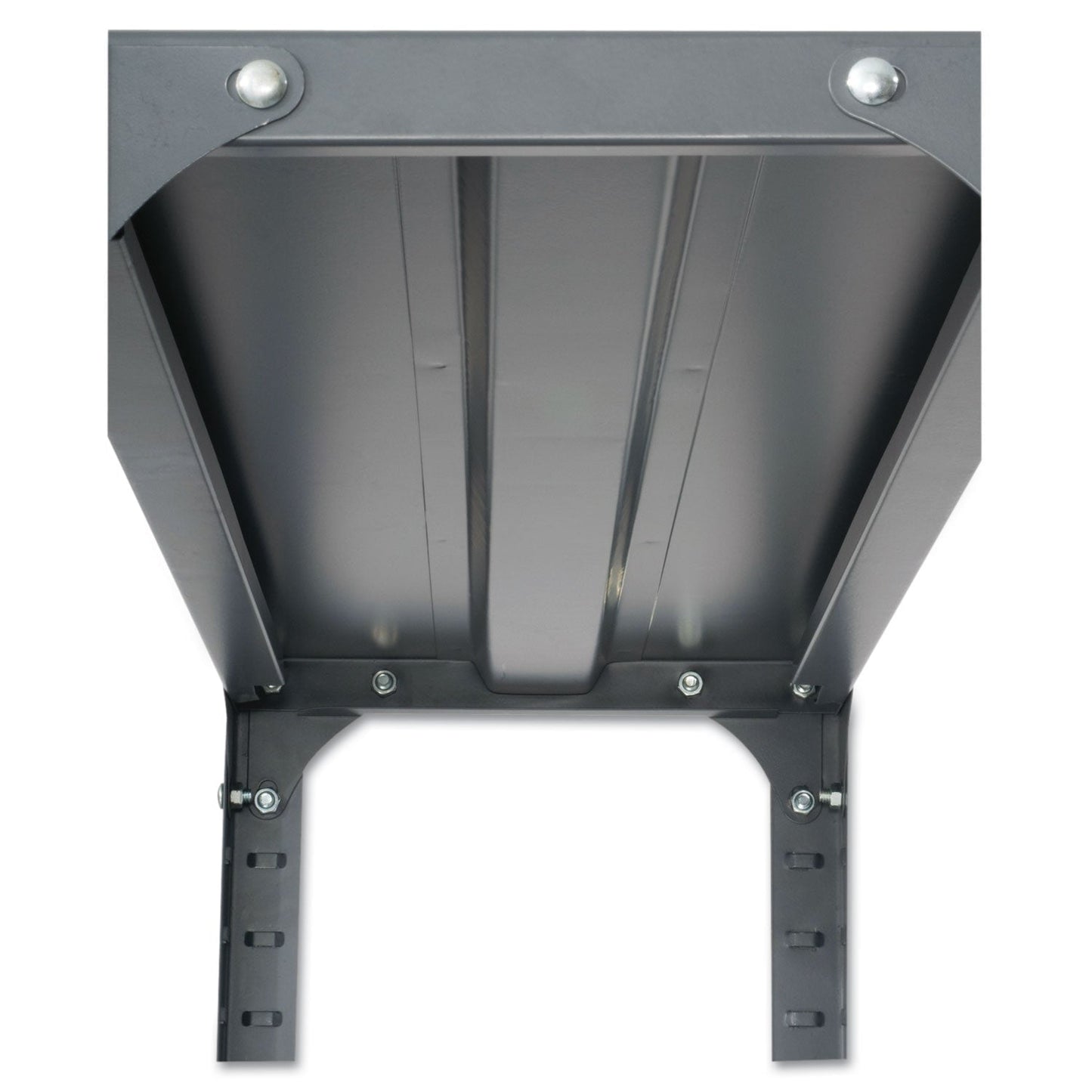 Safco Commercial Steel Shelving Unit, Six-Shelf, 36w x 24d x 75h, Dark Gray