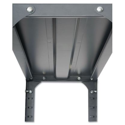Safco Commercial Steel Shelving Unit, Six-Shelf, 36w x 24d x 75h, Dark Gray