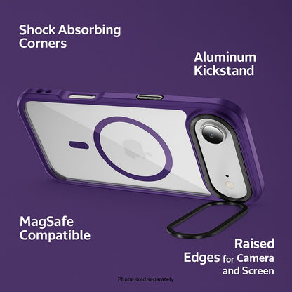 iPhone Air Clear Back Case - Durable, Kickstand, MagSafe | Raider ArmorPro Series