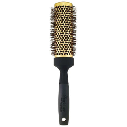 Gold Nano Ceramic Hair Brush with 6 Inch XL Barrel