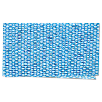 Chix Tough Towels, 13.25 x 24, Blue/White, 150/Carton