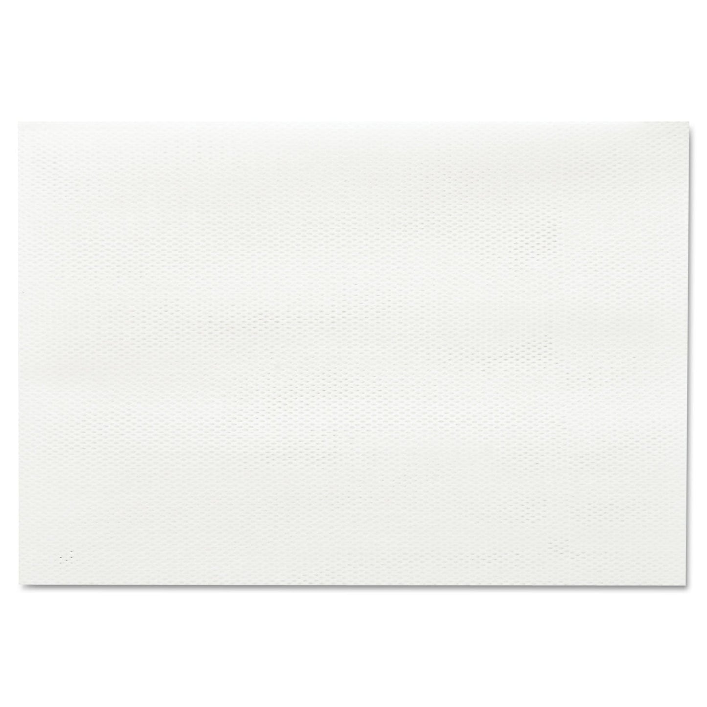 Chix Masslinn Shop Towels, 12 x 17, White, 100/Pack, 12 Packs/Carton
