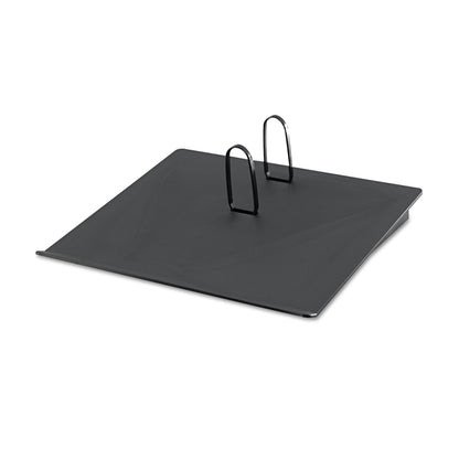 Universal Recycled Plastic #17 Calendar Holder, 3.5 x 6.5, Black