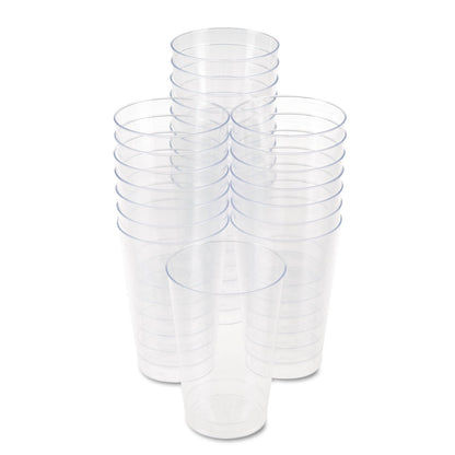 WNA Comet Plastic Tumblers, Clear, 12 oz, 500/Carton
