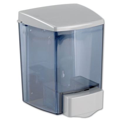 Impact Encore Bulk Foam Soap Dispenser, 30 oz, 4.5 x 4 x 6.25, Gray/Clear