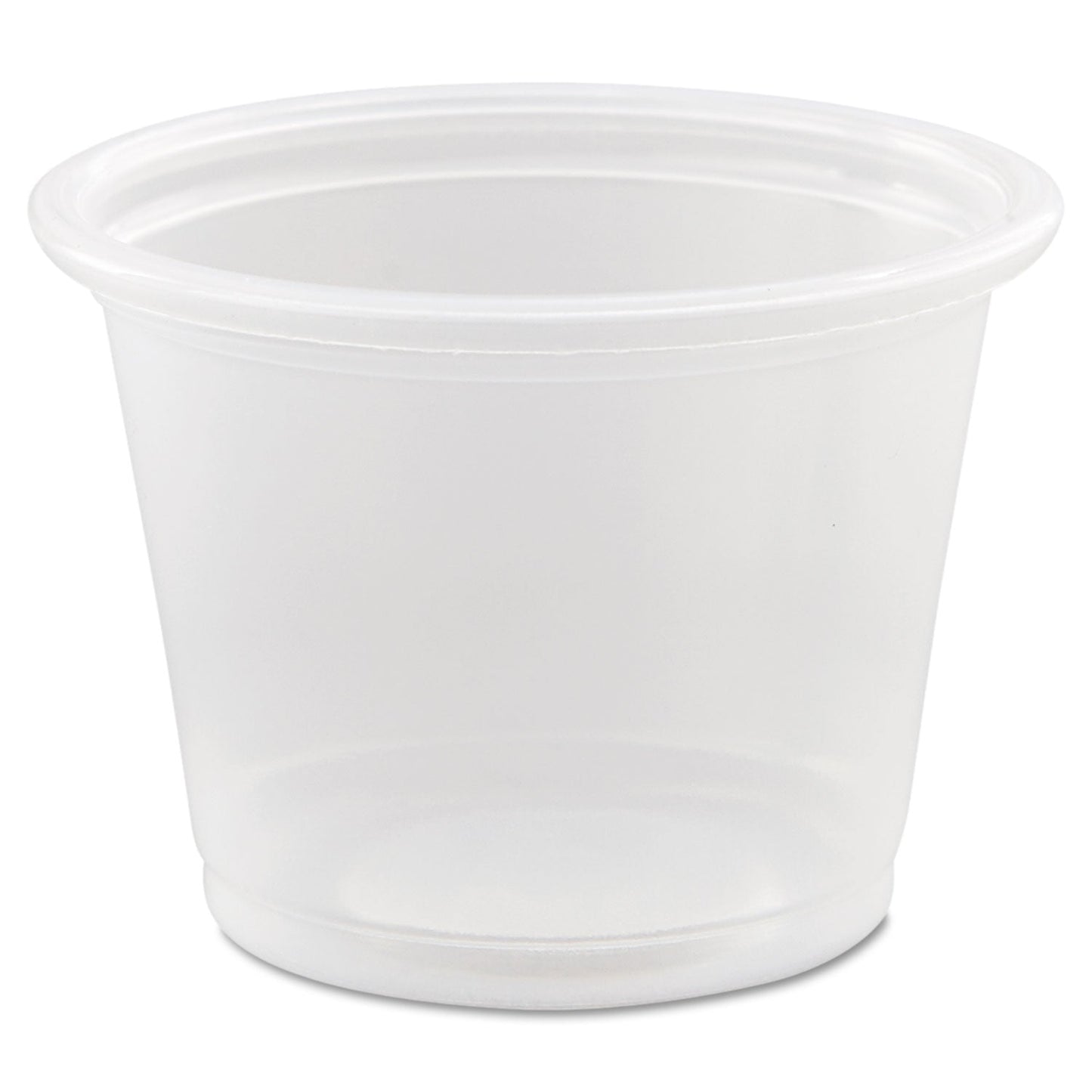 Dart Conex Complements Portion/Medicine Cups, 1 oz, Clear, 125/Bag, 20 Bags/Carton