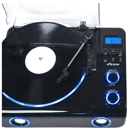 Victor Beacon Hybrid 5-in-1 Turntable System - Refurbished