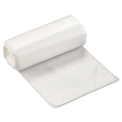 Inteplast Group High-Density Commercial Can Liners, 4 gal, 6 microns, 17" x 18", Clear, 2,000/Carton