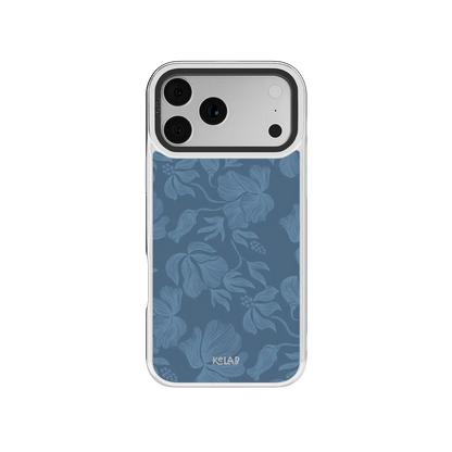 Cerulean | Dusty Blue Floral iPhone Case