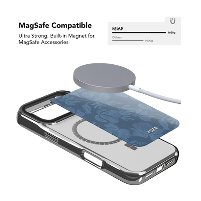 Cerulean | Dusty Blue Floral iPhone Case