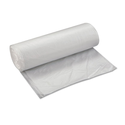 Inteplast Group High-Density Commercial Can Liners Value Pack, 60 gal, 14 microns, 38" x 58", Clear, 200/Carton
