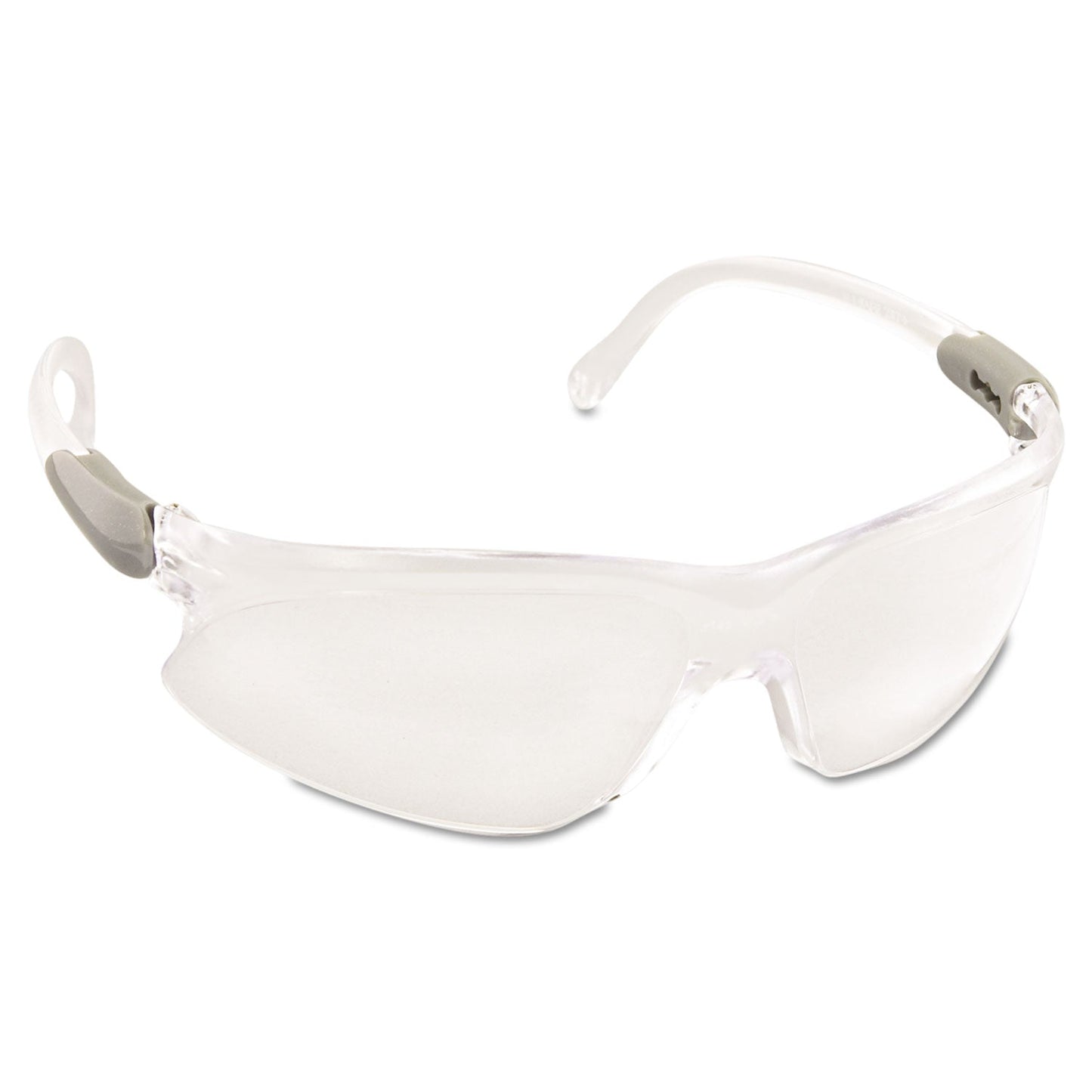 KleenGuard V20 Visio Safety Glasses, Silver Frame, Clear Lens