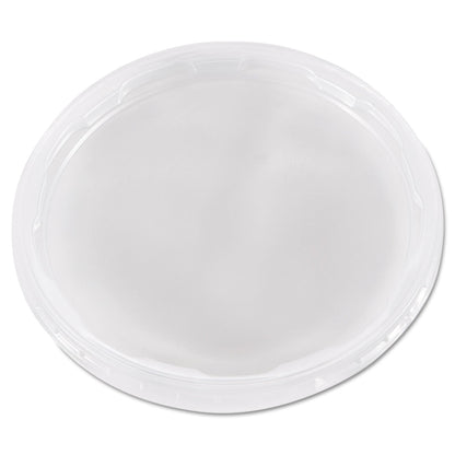 WNA Deli Container Lids, Plug-Style, Clear, Plastic, 50/Pack, 10 Packs/Carton