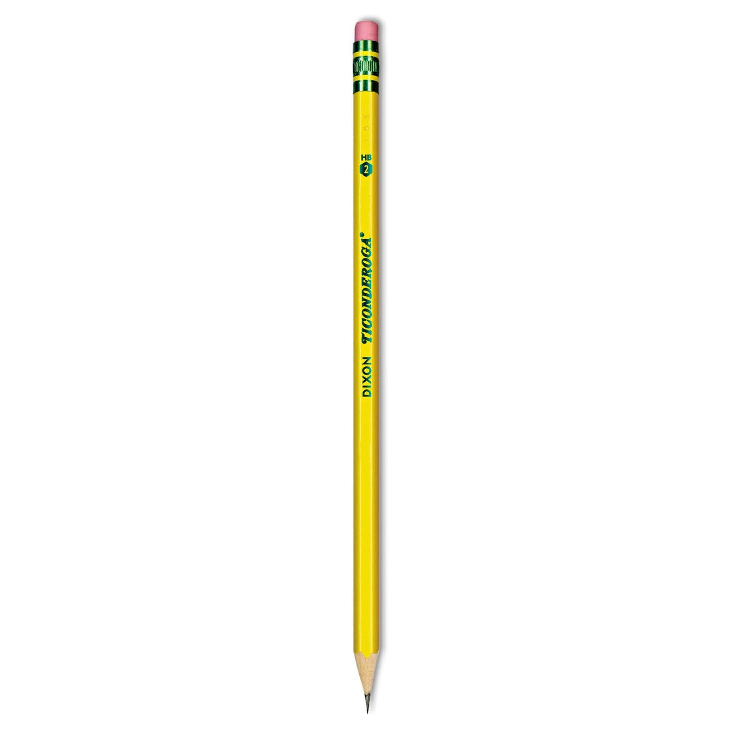 Ticonderoga Pencils, HB (#2), Black Lead, Yellow Barrel, Dozen