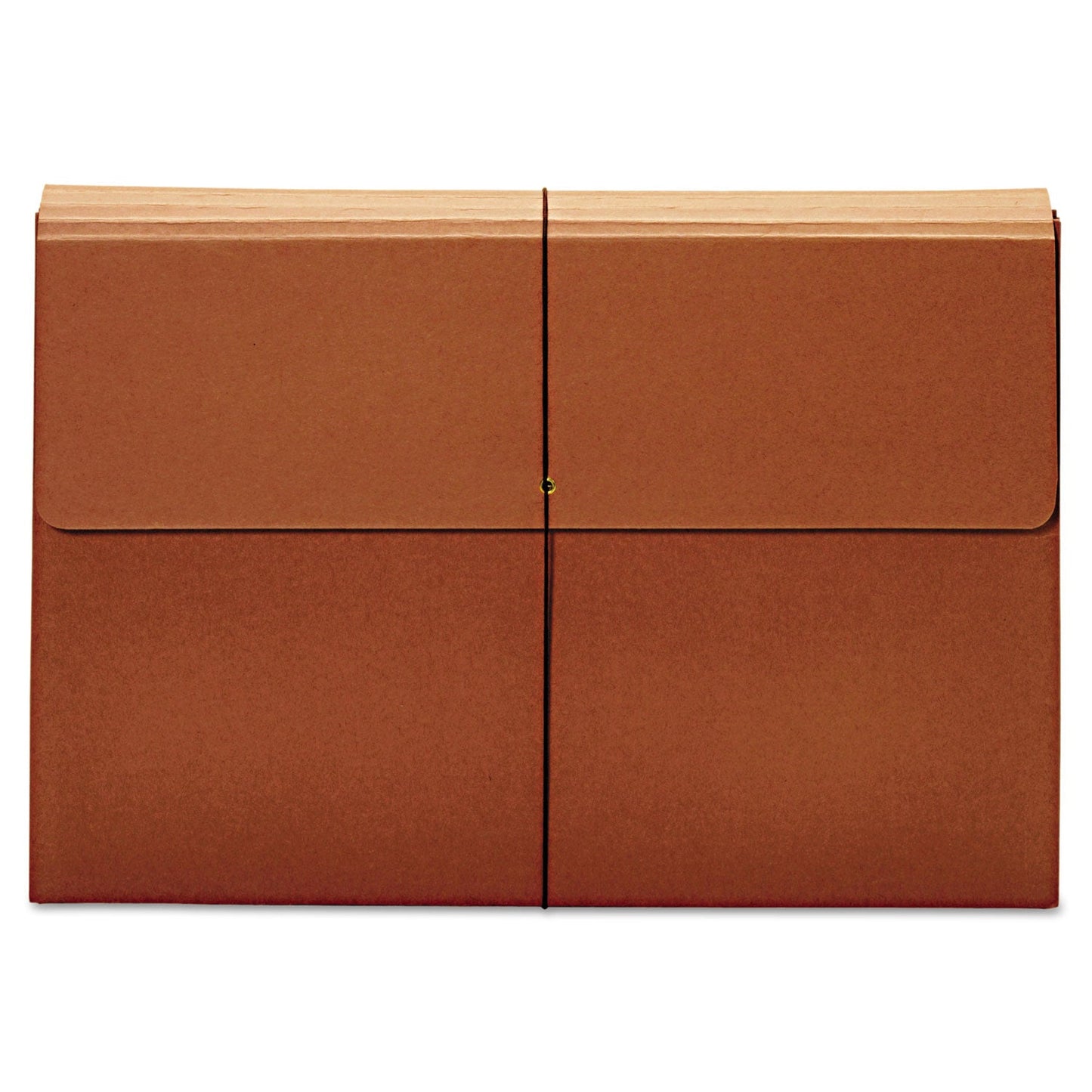 Pendaflex Expanding Wallet, 3.5" Expansion, 1 Section, Elastic Cord Closure, Tabloid Size, Brown