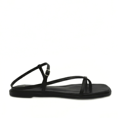 Maxy Asymmetric T-Strap Sandal