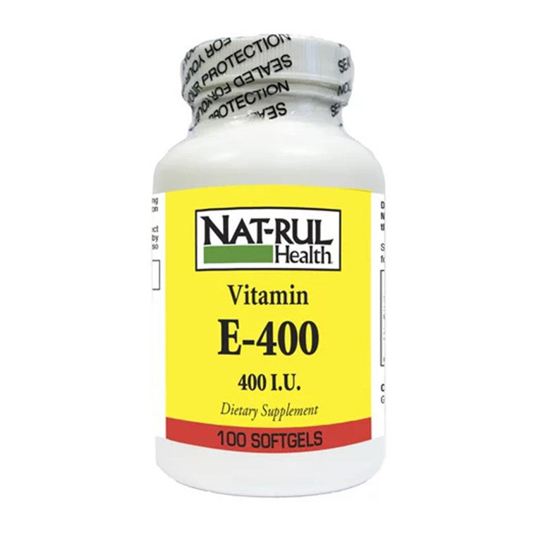 Natrul Health Nat Rul Vitamin E 400 IU Supplement Softgels
