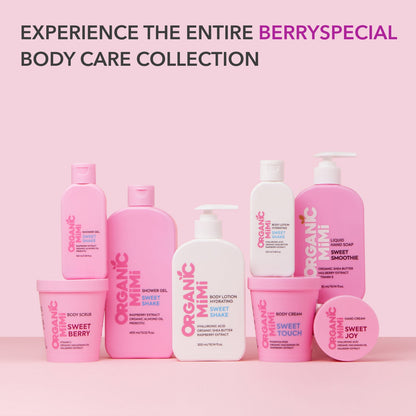 ORGANIC MIMI, BODY SCRUB SWEET BERRY, 250 g