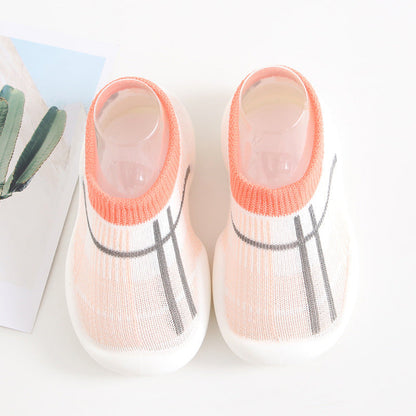 Baby Toddler Shoes Spring and Autumn Soft Bottom Non-Slip Anti-Heel