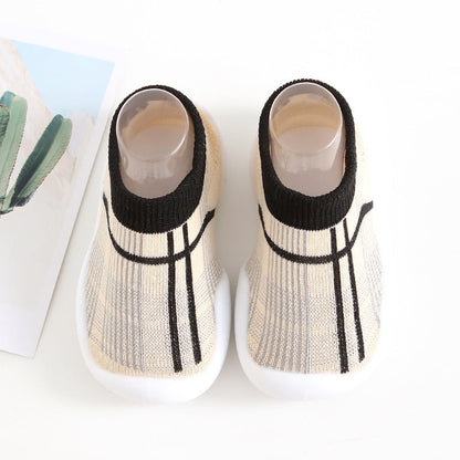 Baby Toddler Shoes Spring and Autumn Soft Bottom Non-Slip Anti-Heel