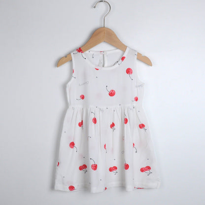 Women's Cotton Silk Beach Princess Dress