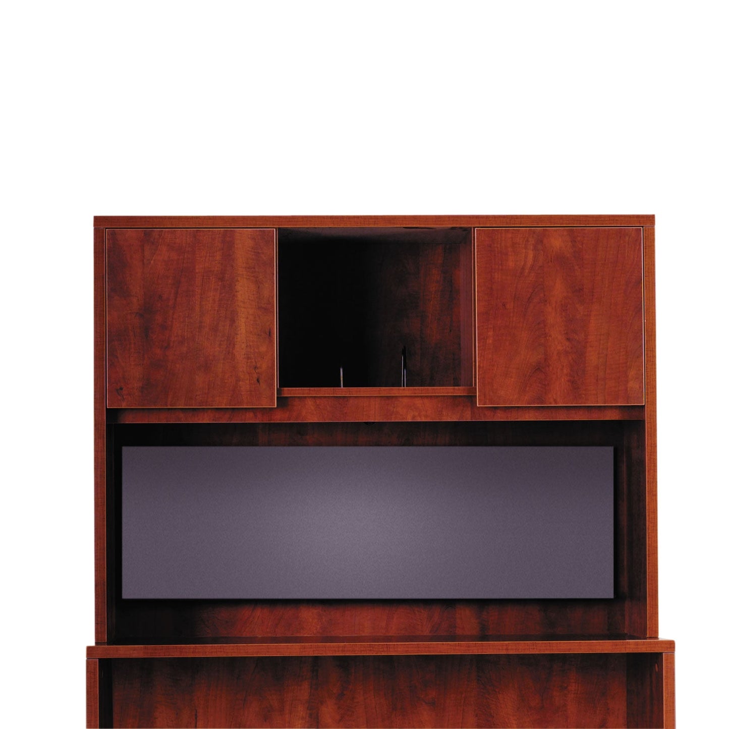 Alera Tackboard For Alera Valencia Series Storage Hutch, 43.13w x 0.5d x 14h, Charcoal