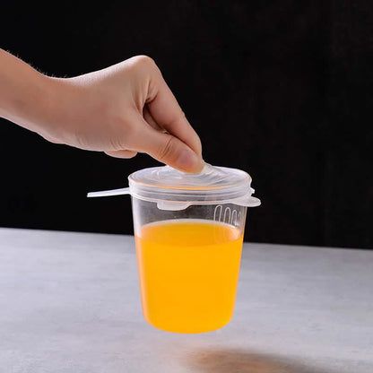 6-Pack: Reusable Silicone Stretch Lids