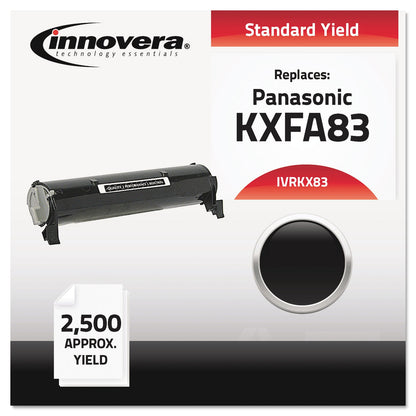 Innovera Remanufactured Black Toner, Replacement for KX-FA83, 2,500 Page-Yield