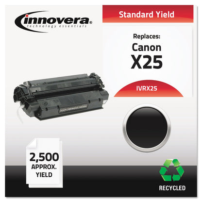 Innovera Remanufactured Black Toner, Replacement for X25 (8489A001AA), 2,500 Page-Yield