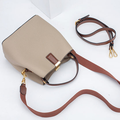 Tote Crossbody Bucket Bag for Women Simple Elegant Purse