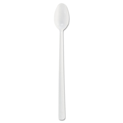 Dart Bonus Polypropylene Utensils, 8", Spoon, White, 1000/Carton