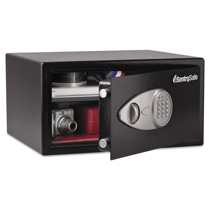 Sentry Electronic Lock Security Safe, 1 cu ft, 16.94w x 14.56d x 8.88h, Black