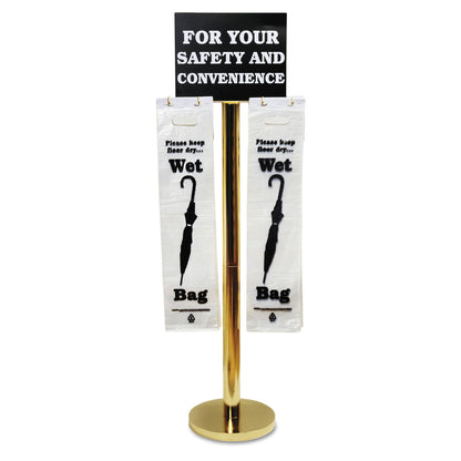 Tatco Wet Umbrella Bags, 7" x 31", Clear, 1,000/Box