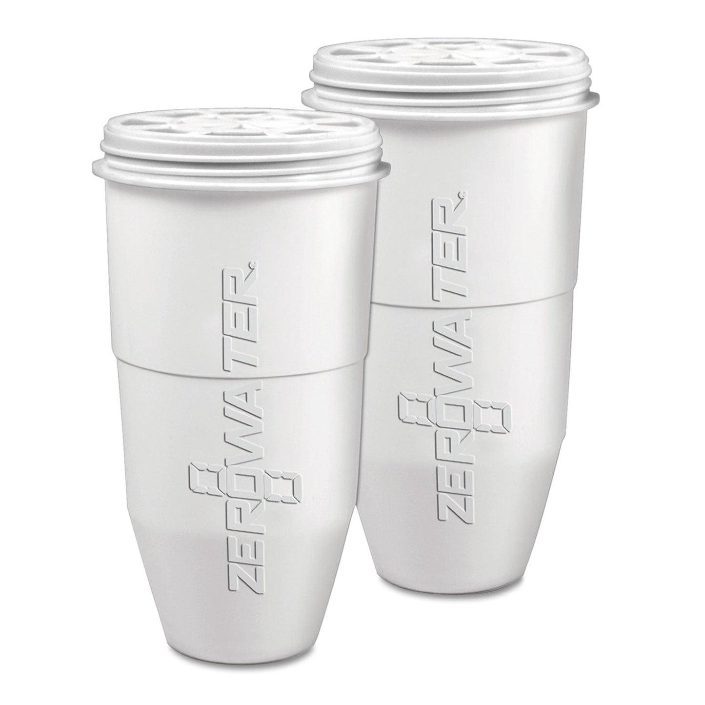 Avanti ZeroWater Replacement Filtering Bottle Filter, 4 dia x 7 h, 2/Pack