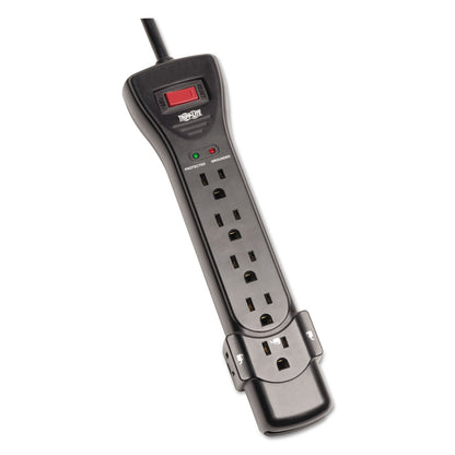 Tripp Lite Protect It! Surge Protector, 7 AC Outlets, 7 ft Cord, 2,160 J, Black