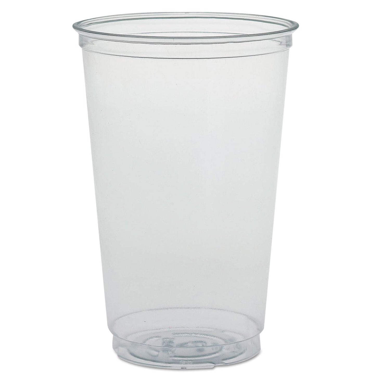 Dart Ultra Clear PETE Cold Cups, 20 oz, Clear, 50/Sleeve, 20 Sleeves/Carton