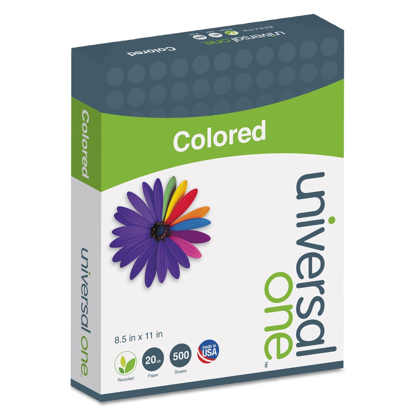 Universal Deluxe Colored Paper, 20 lb Bond Weight, 8.5 x 11, Orchid, 500/Ream