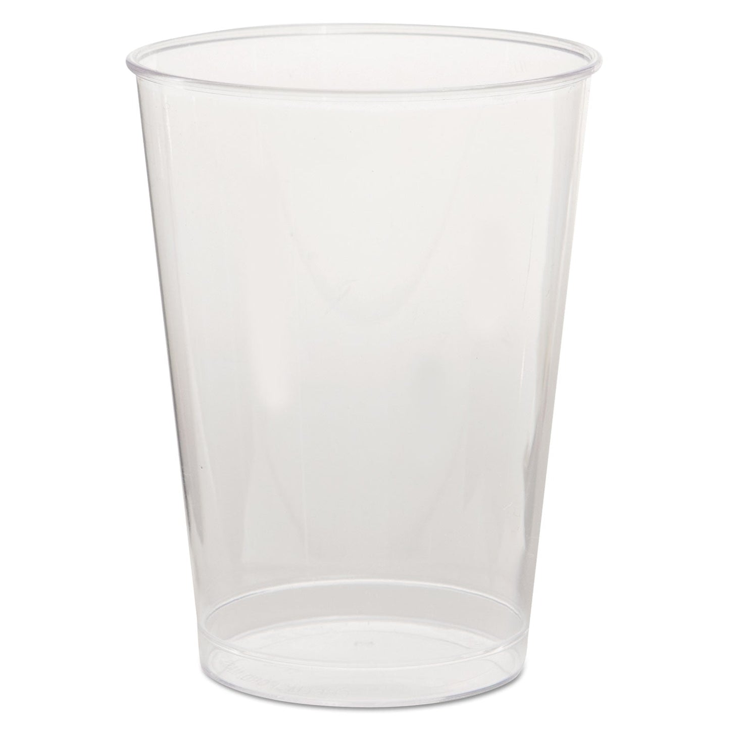 WNA Comet Plastic Tumbler, 7 oz, Clear, Tall, 25/Pack, 20 Packs/Carton