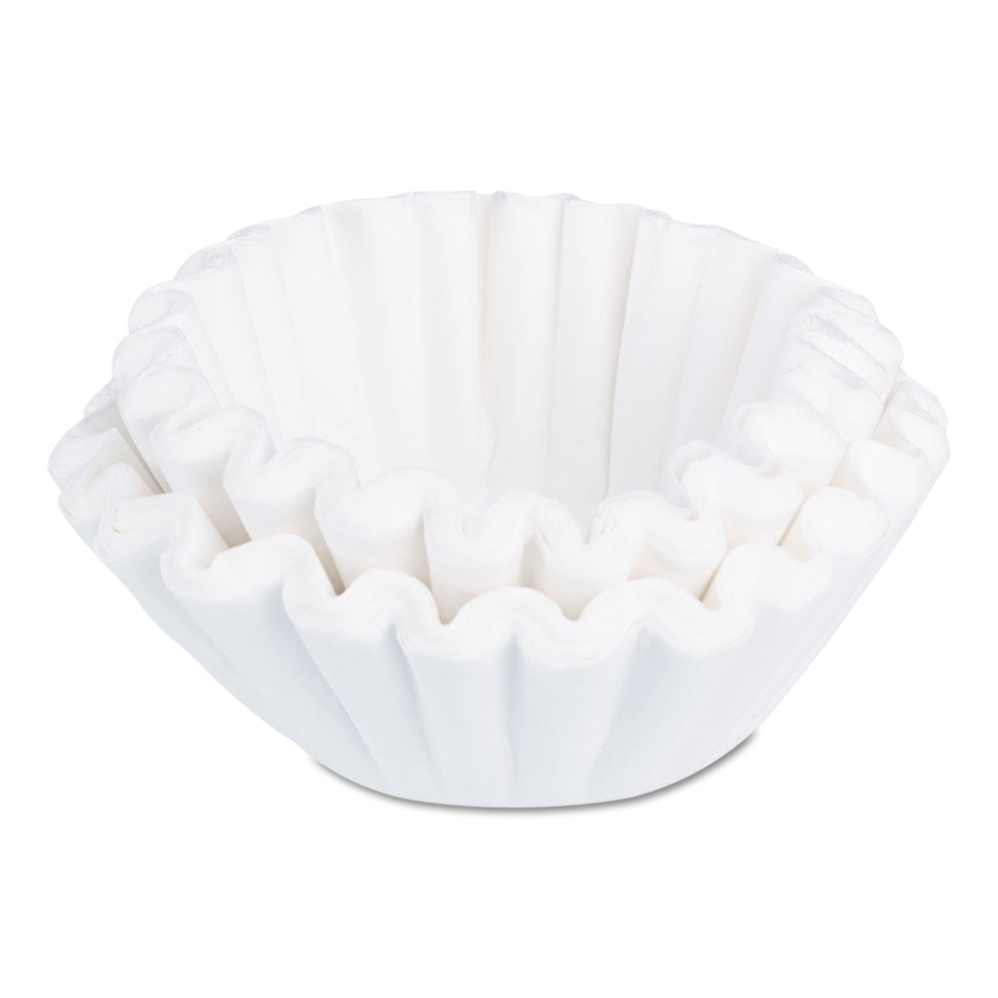 BUNN Coffee Brewer Filters, 10 Cup Size, Basket, 500/Bag, 2 Bags/Carton