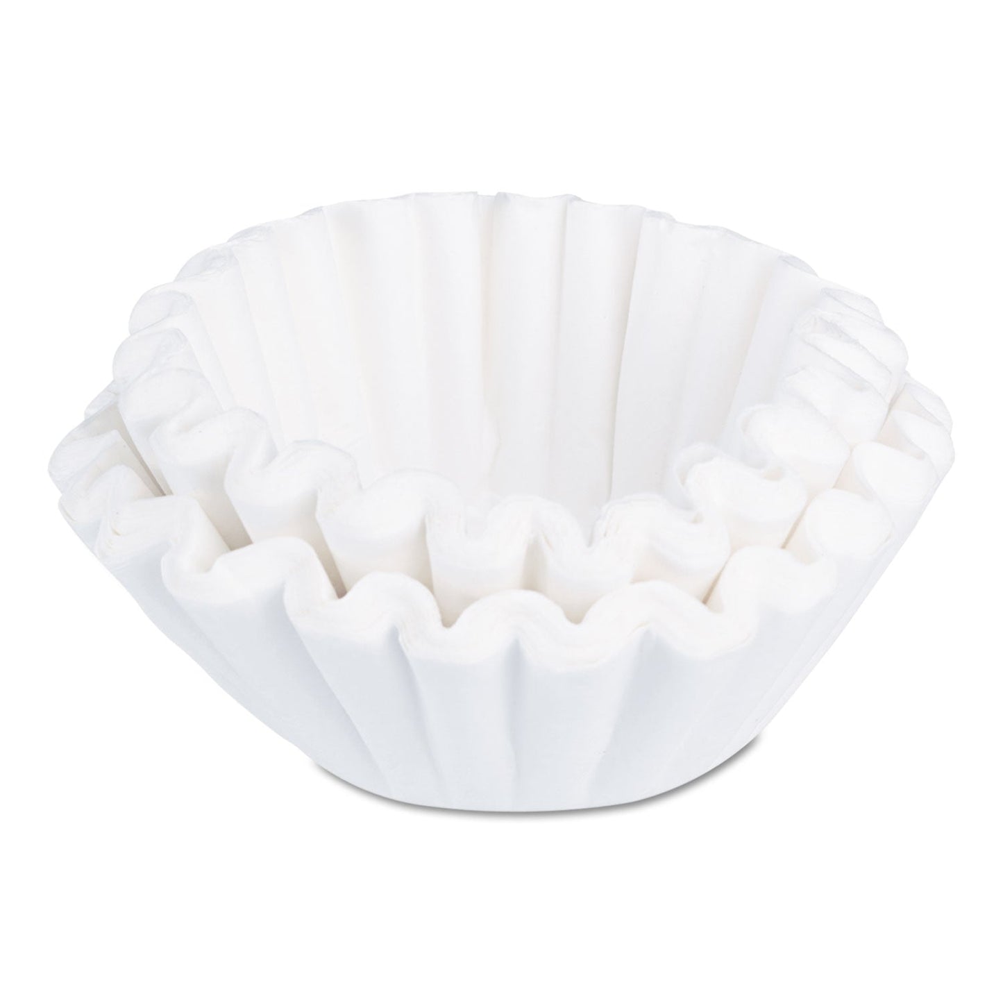 BUNN Commercial Coffee Filters, 32 Cup Size, Flat Bottom, 50/Cluster, 10 Clusters/Pack