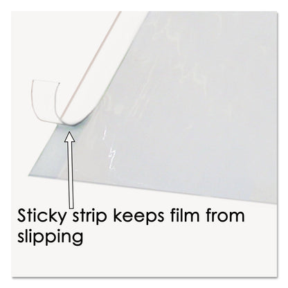 Artistic Second Sight Clear Plastic Desk Protector, with Hinged Protector, 21 x 17, Clear