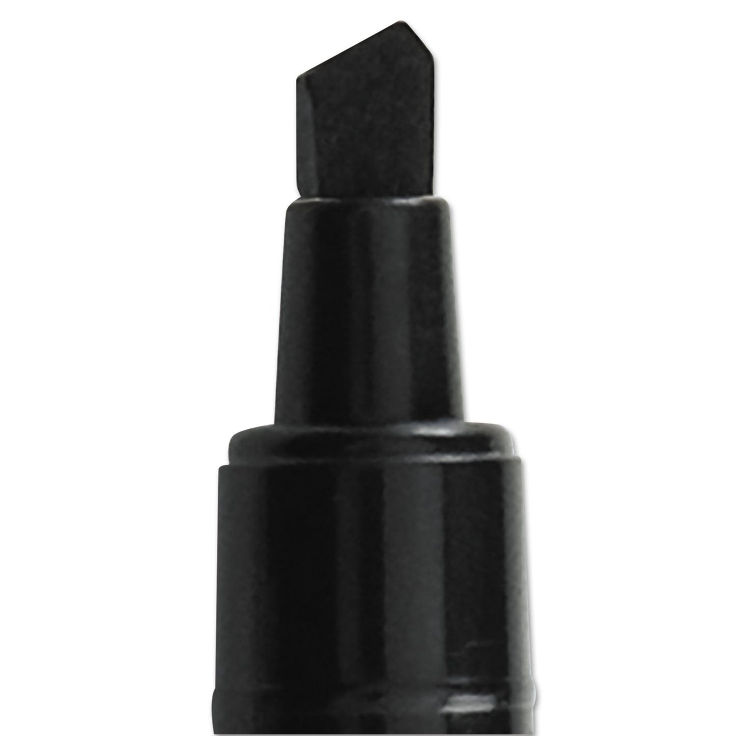 Quartet EnduraGlide Dry Erase Marker, Broad Chisel Tip, Black, Dozen