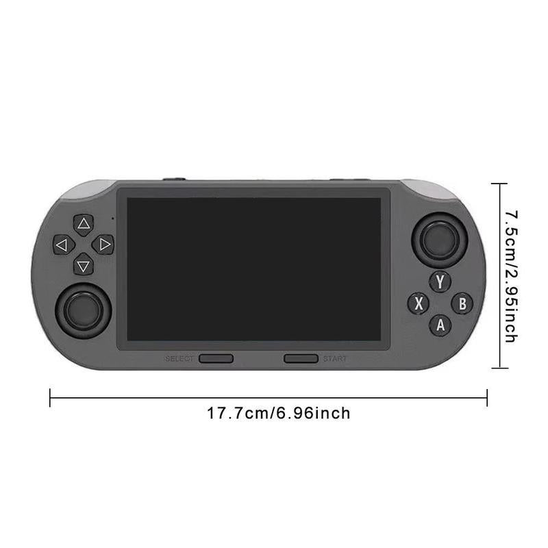 SF3000 Retro Handheld Game Console with 4.5 Inch IPS Screen 3000Mah Battery & 64GB TF Card for Boys Gift Gaming & Consoles Ps Controllers Ps Accessories Controller Grips Game Stick Cyber Cables Cool Gadgets Boys Box Compact